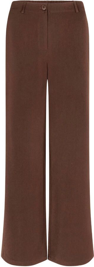 YDENCE Dames Broeken Pants Solange Bruin - Foto 6