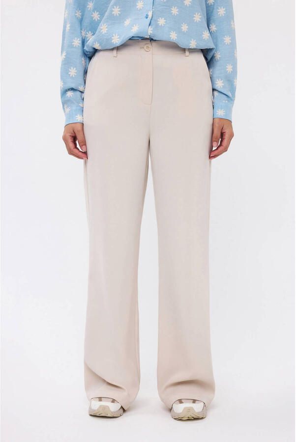 YDENCE Dames Broeken Pants Solange (tall) Zand TALL - Foto 5