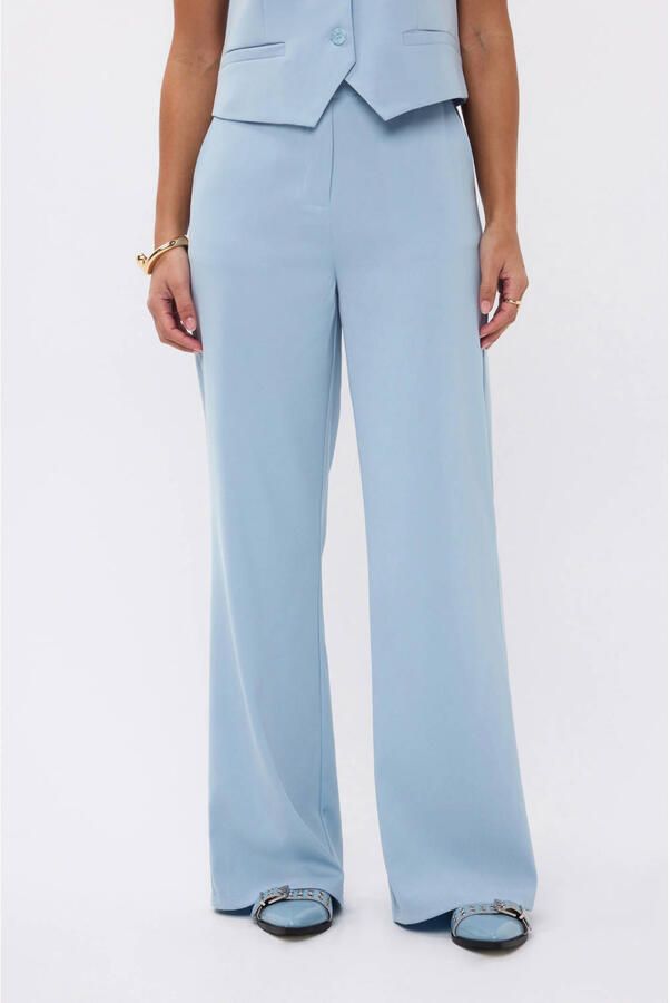 YDENCE Dames Broeken Pants Solange (tall) Lichtblauw TALL - Foto 6