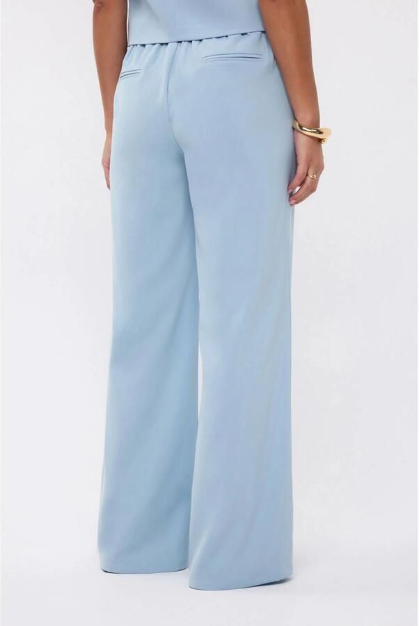 YDENCE Dames Broeken Pants Solange (tall) Lichtblauw TALL - Foto 5