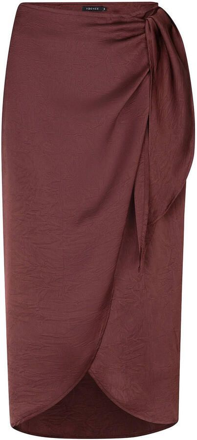 YDENCE Dames Rokken Skirt Barbara Bruin - Foto 5