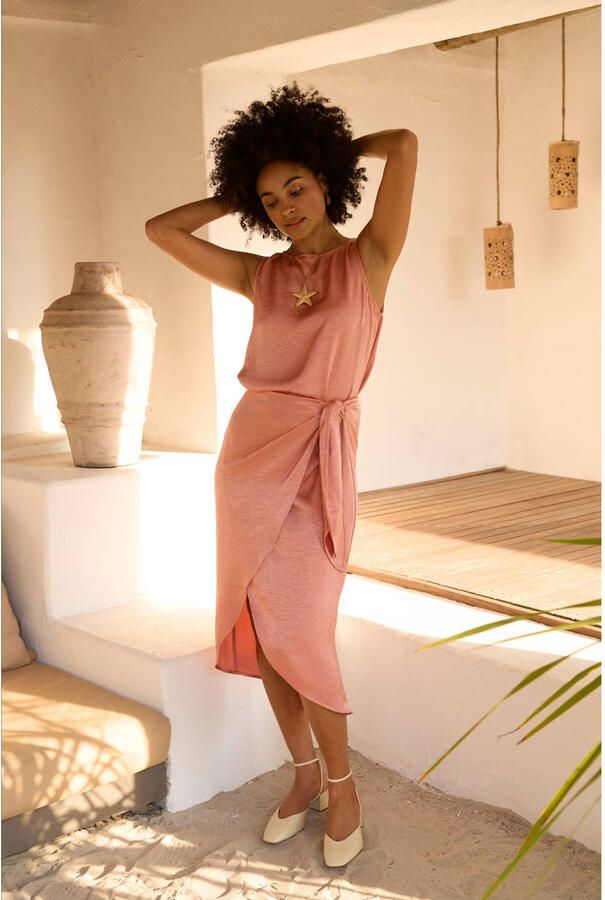 YDENCE Dames Rokken Skirt Barbara Roze - Foto 5