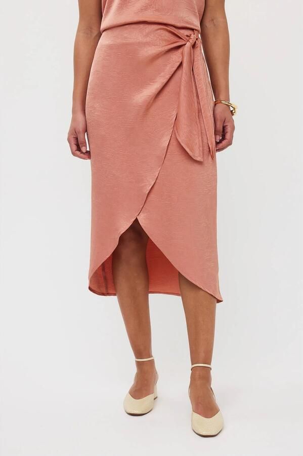 YDENCE Dames Rokken Skirt Barbara Roze - Foto 6