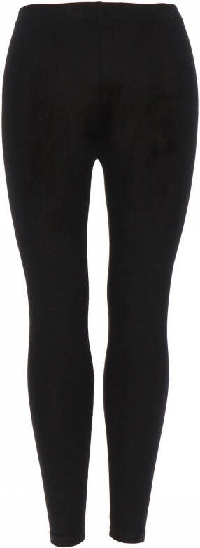 Yellow Moon legging zwart Meisjes Katoen Effen 134-140 - Foto 2