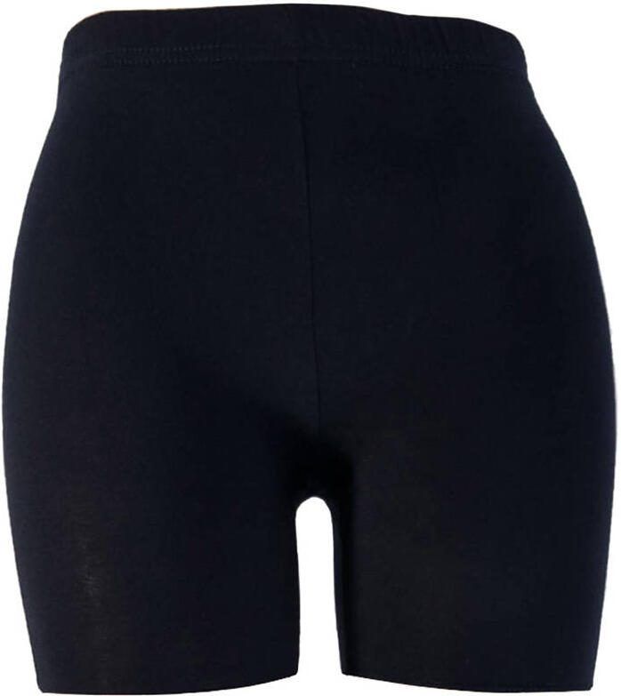 Yellow Moon cycling short donkerblauw Korte broek Meisjes Katoen Effen maat 110-116