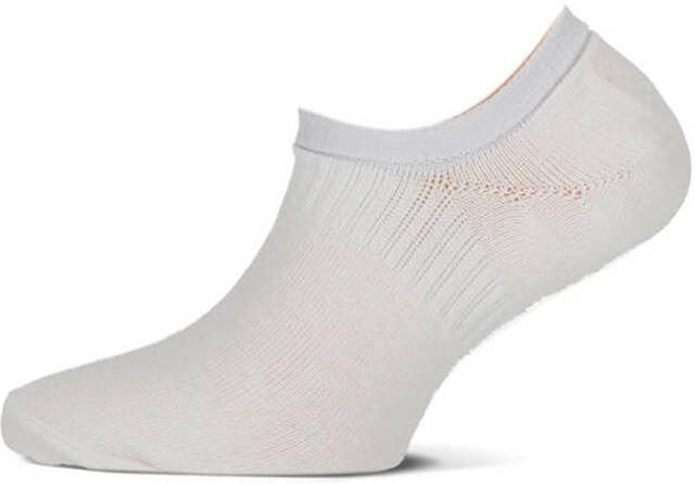 Yellow Moon invisible sneaker sokken wit (set van 2) - Foto 3