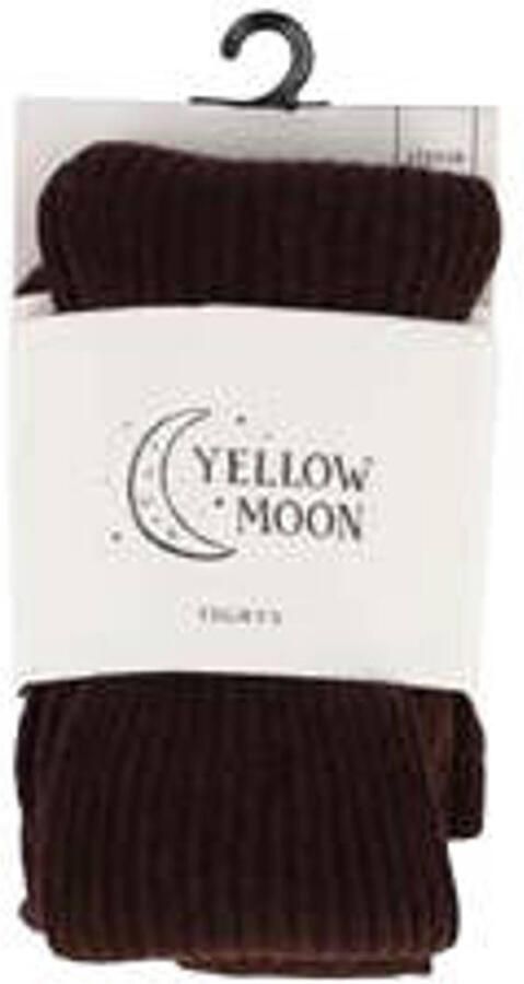 Yellow Moon katoenen maillot donkerbruin Effen maat 122-128 - Foto 2