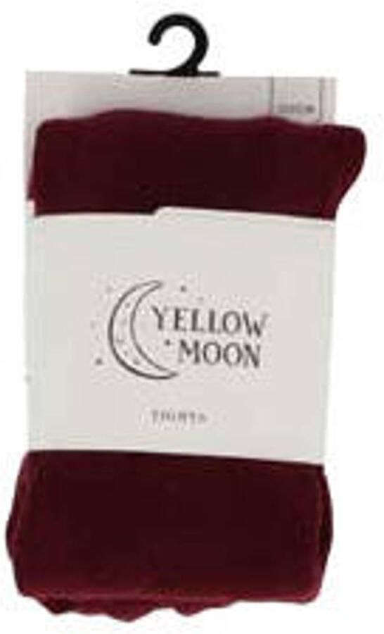 Yellow Moon katoenen maillot donkerrood Effen maat 110-116 - Foto 2