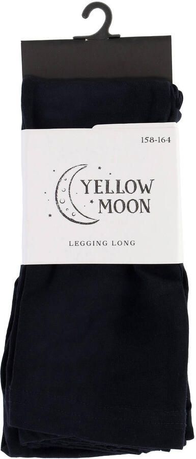 Yellow Moon legging donkerblauw Meisjes Katoen Effen 110-116