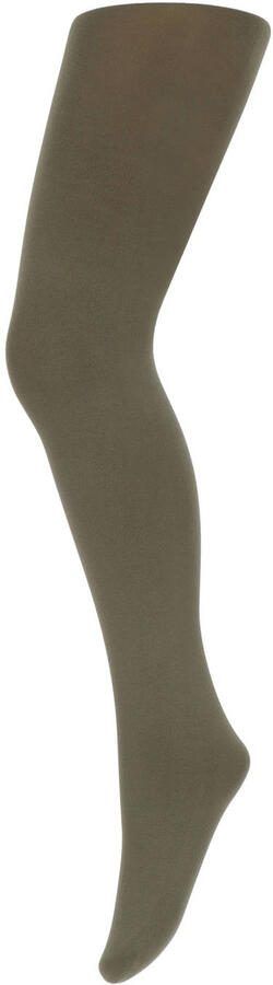 Yellow Moon panty 100 denier olijfgroen Meisjes Polyamide Effen 116 128