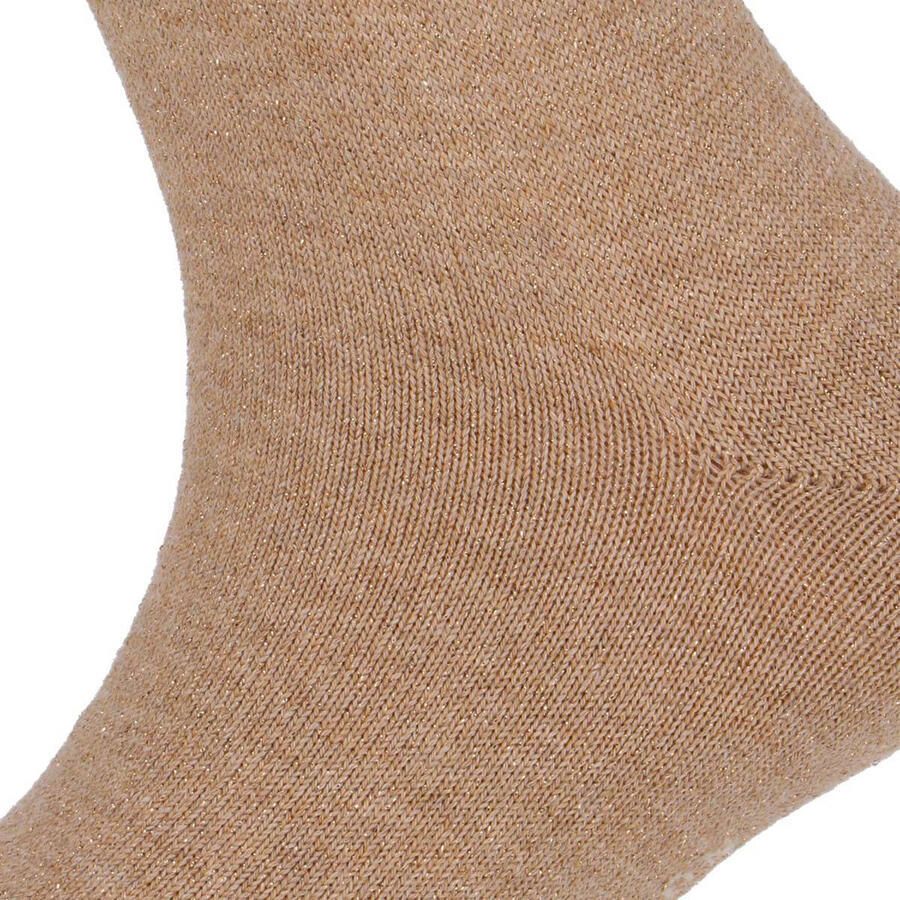 Yellow Moon sokken 2 paar beige melange - Foto 2