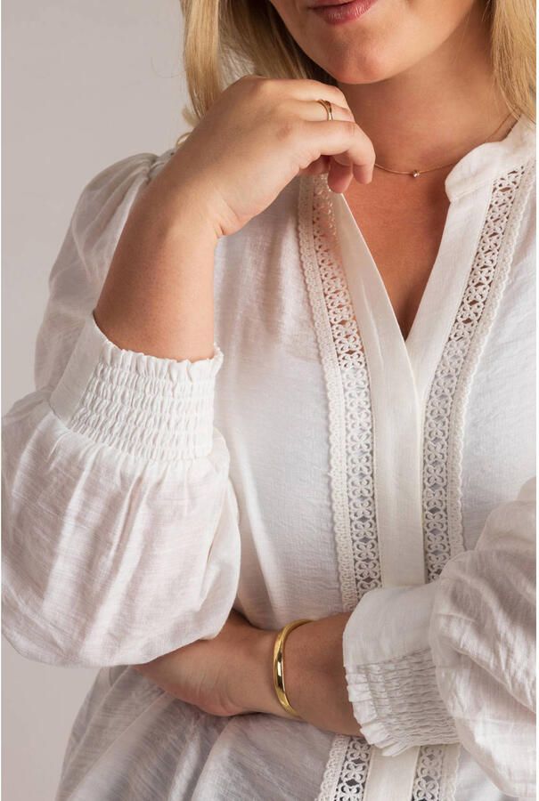 Yest Curve blouse ecru - Foto 2