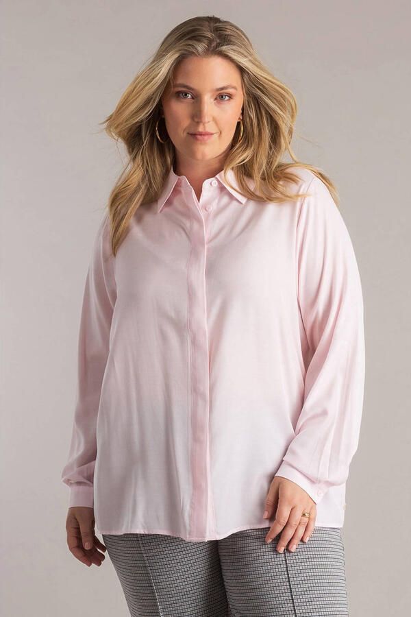 Yest Curve blouse lichtroze