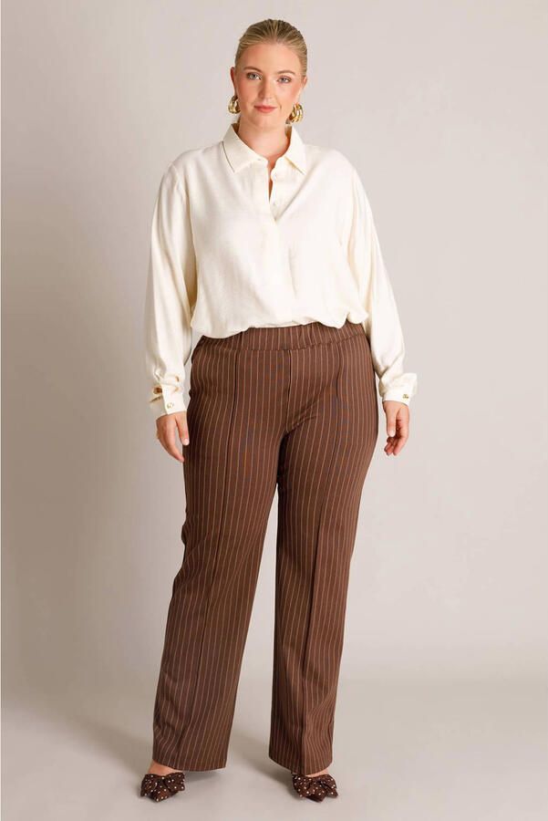 Yest Curve blouse Plus Size beige - Foto 3