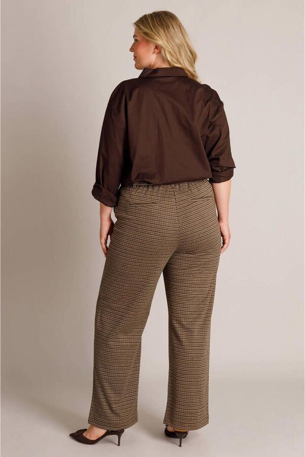Yest Curve blouse Plus Size bruin - Foto 2