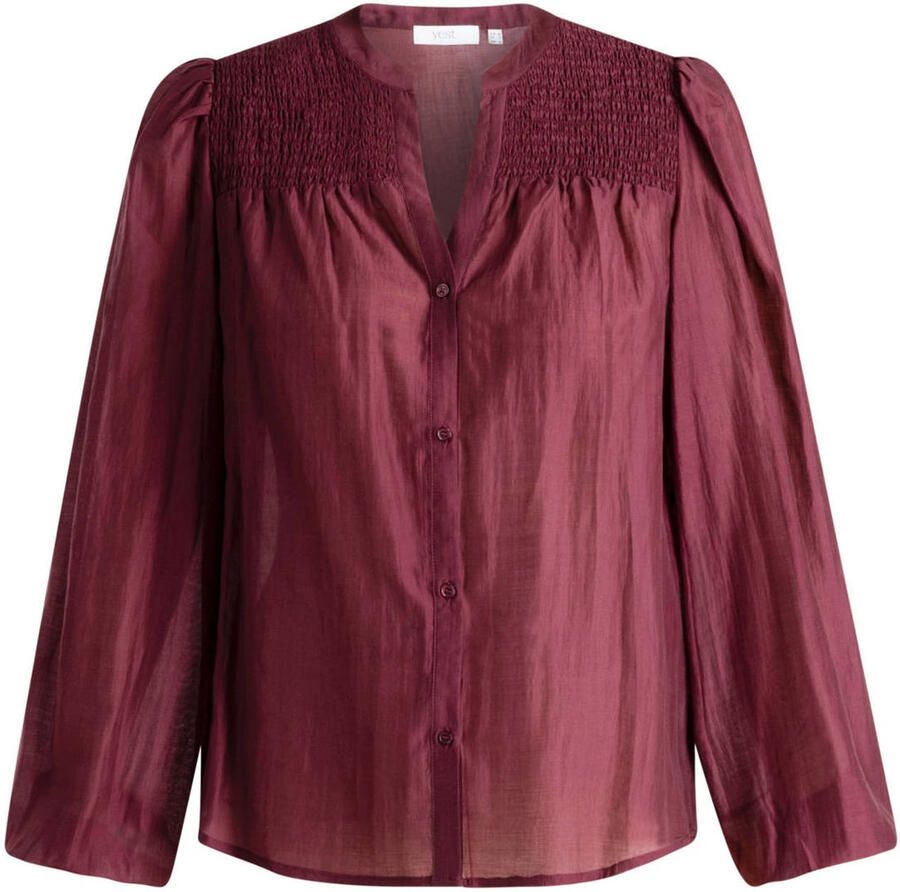 Yest Curve blouse Plus Size rood