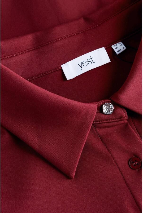 Yest Curve blouse Plus Size rood - Foto 2
