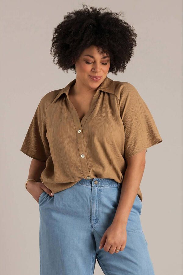 Yest Curve blouse taupe