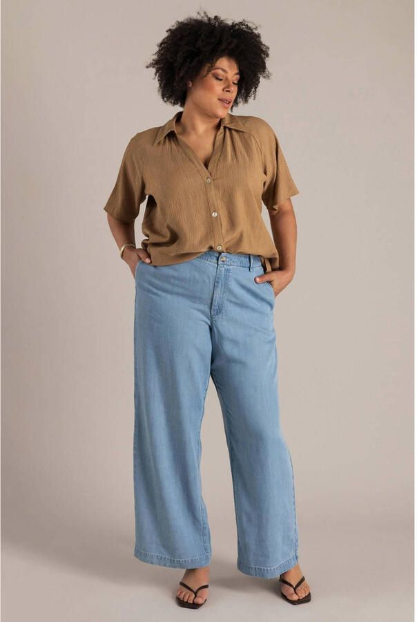 Yest Curve blouse taupe - Foto 2