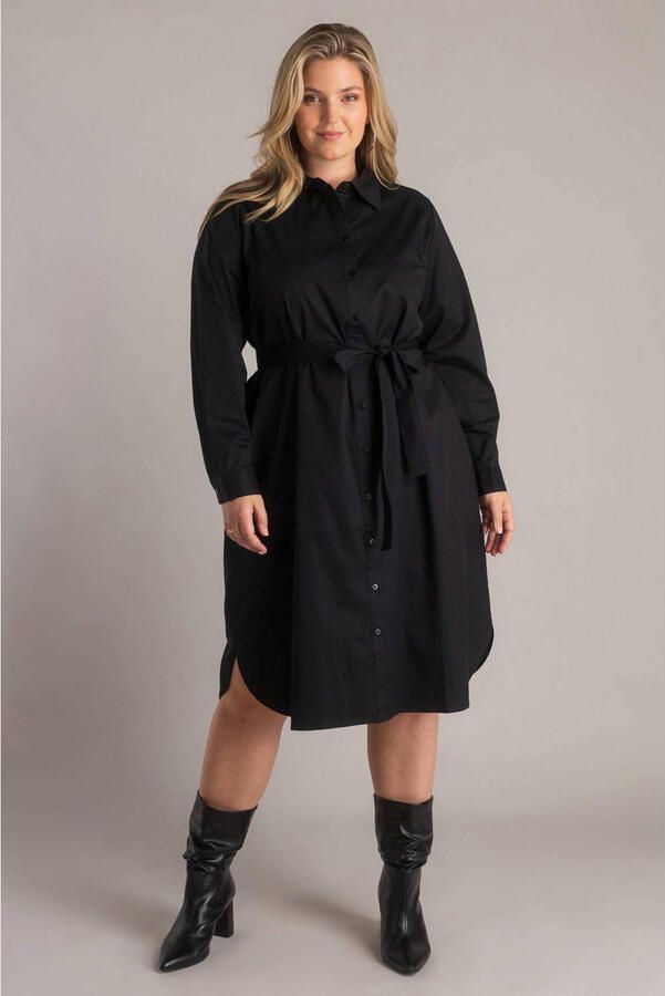 Yest Curve blousejurk zwart - Foto 2