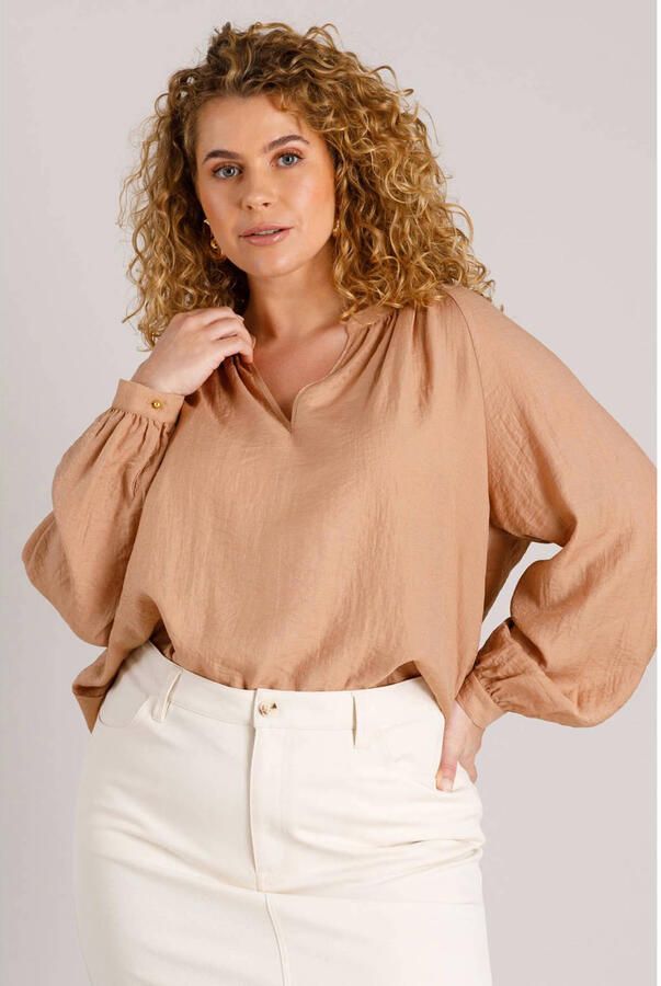 Yest Curve blousetop beige