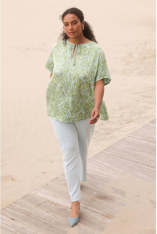 Yest Curve blousetop groen - Foto 2