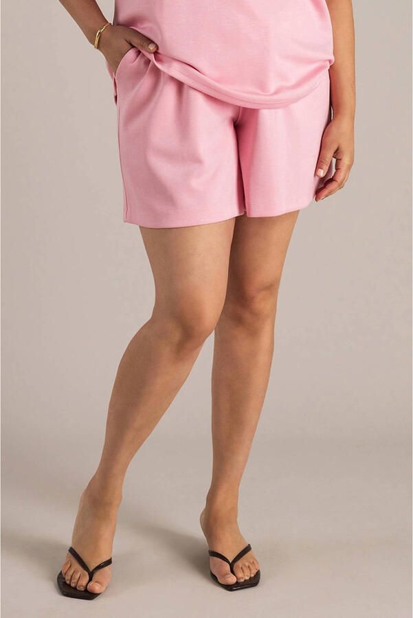 Yest Curve high waist casual short lichtroze