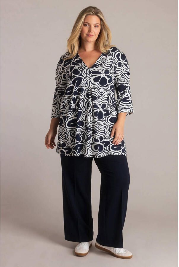 Yest Curve jersey tuniek donkerblauw - Foto 3