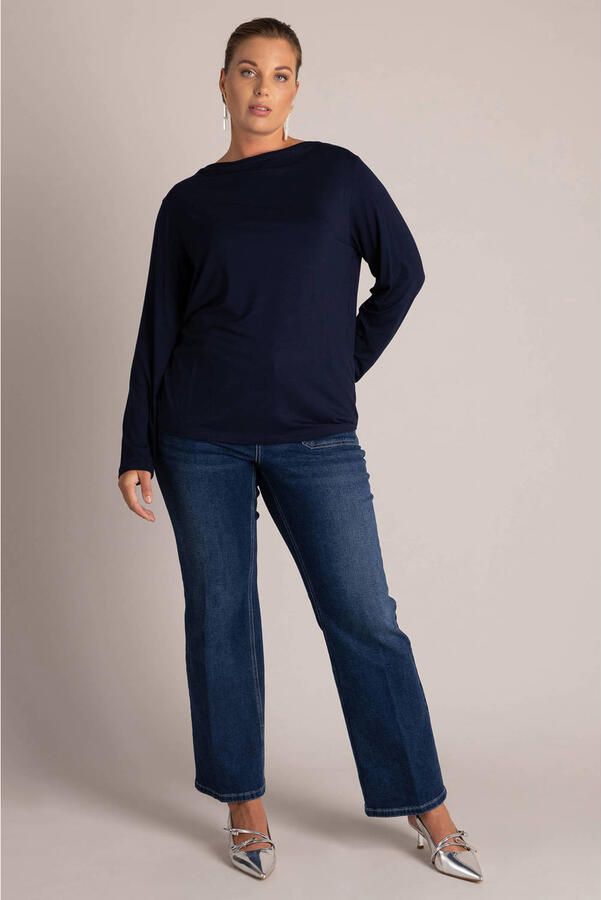 Yest Curve Plus Size coltrui donkerblauw - Foto 2