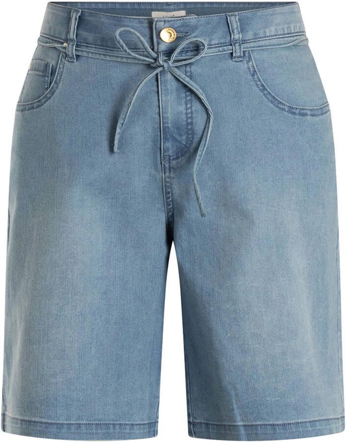 Yest Curve regular waist short light blue denim - Foto 2