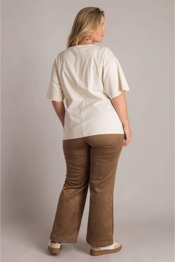 Yest Curve T-shirt ecru - Foto 2