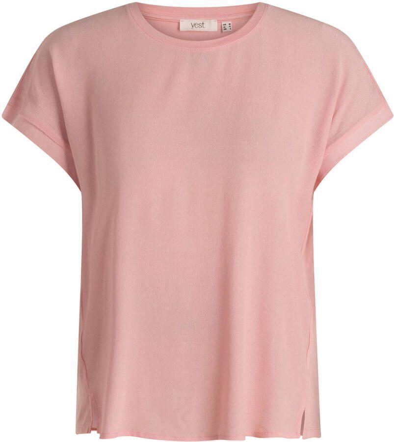 Yest Curve T-shirt lichtroze - Foto 2