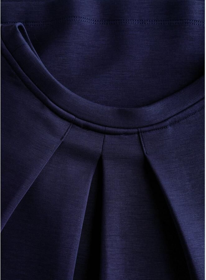 Yest Curve T-shirt Plus Size donkerblauw - Foto 2