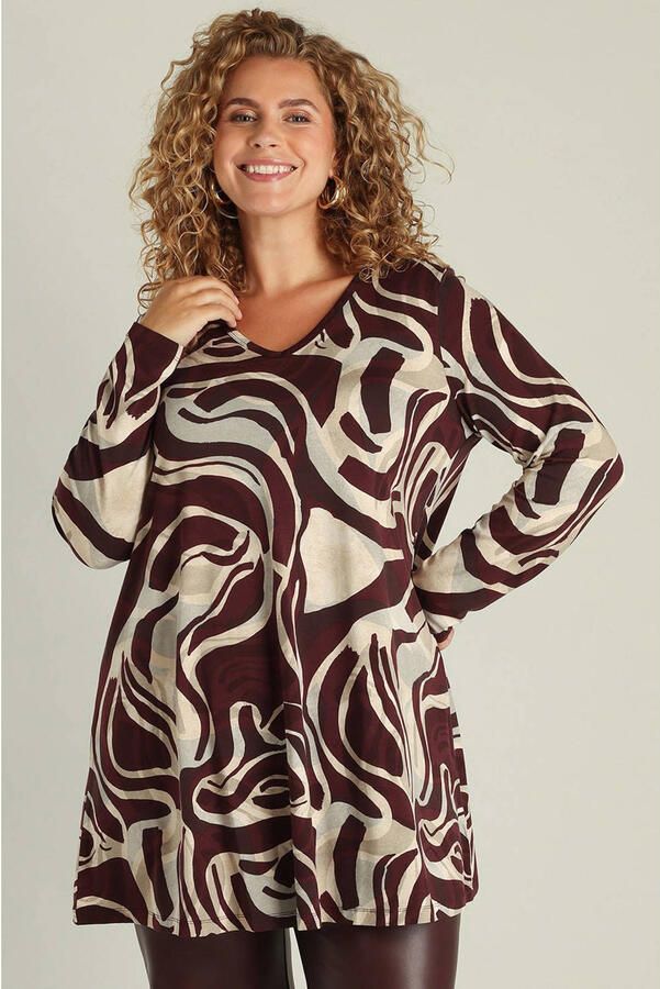 Yest Curve tuniek donkerrood - Foto 2