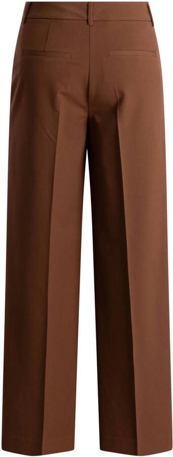 Yest Curve wide leg broek Plus Size bruin - Foto 3
