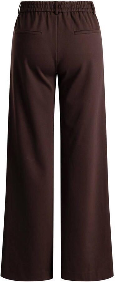 Yest Curve wide leg broek Plus Size bruin - Foto 3