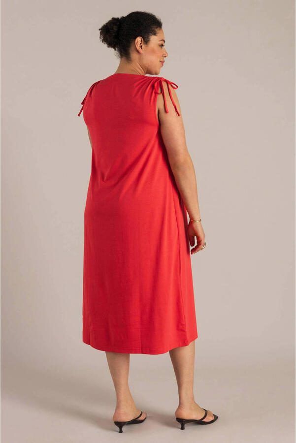 Yest Curve zomerjurk rood - Foto 2