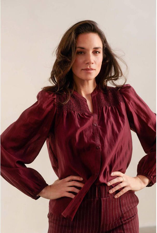 Yest blouse rood - Foto 3