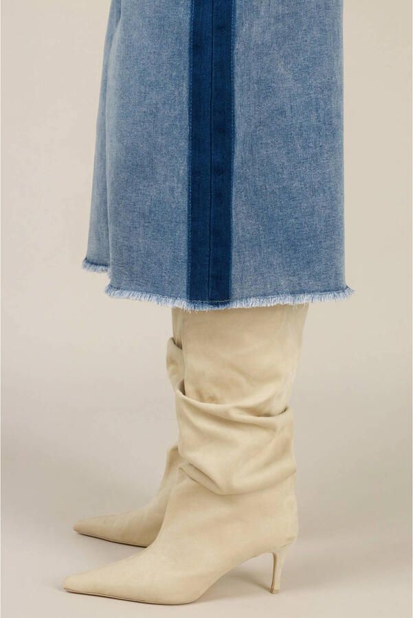 Yest denim spijkerrok medium blue denim - Foto 2