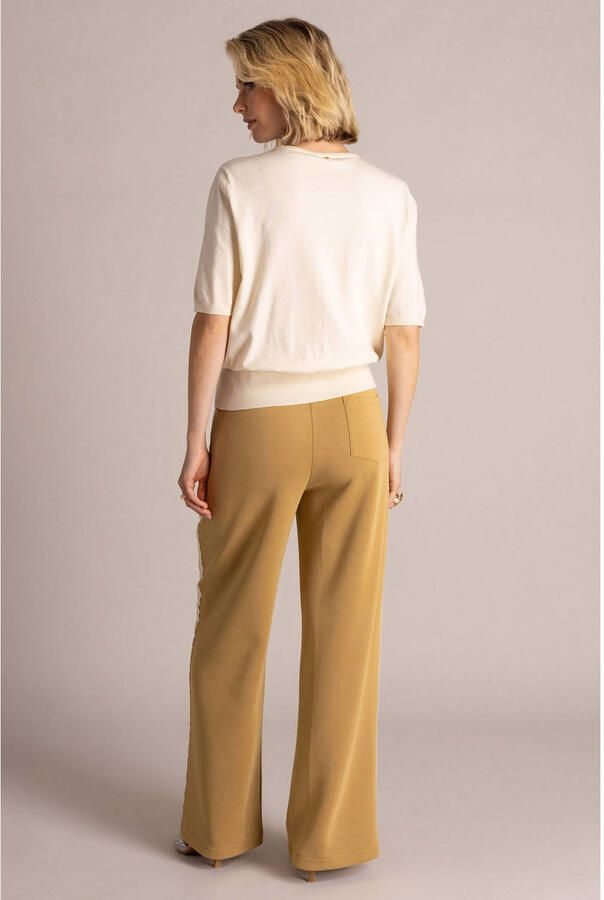Yest gebreid vest beige - Foto 2