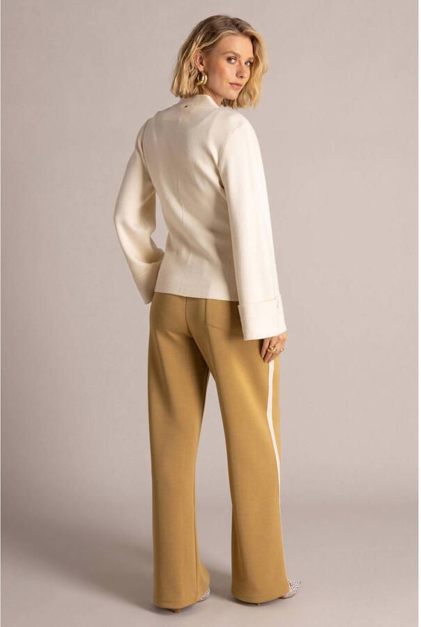 Yest gebreid vest beige - Foto 3