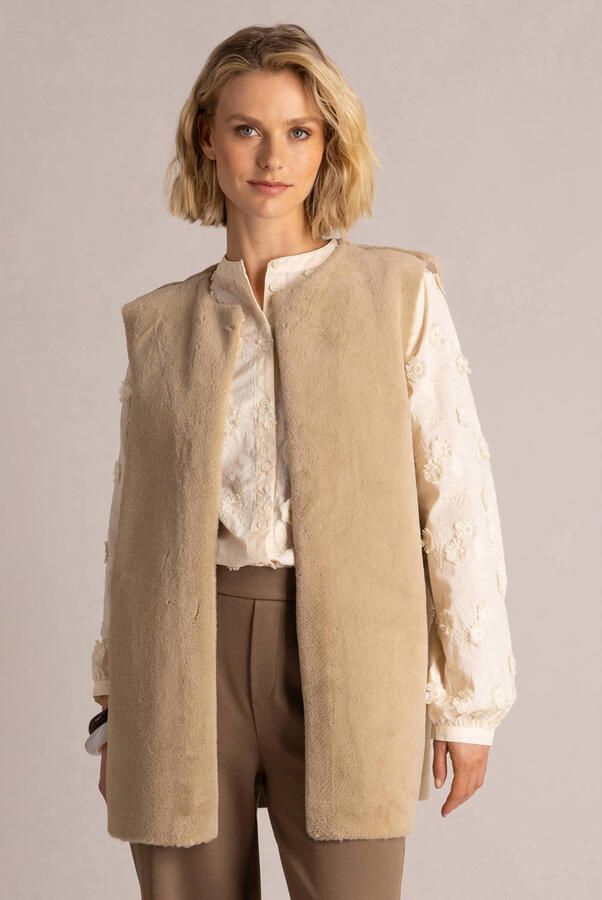 Yest gilet beige