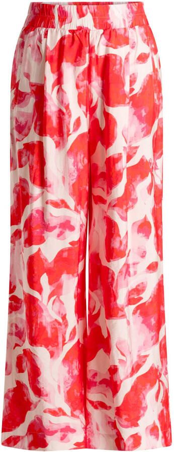 Yest high waist broek rood - Foto 3