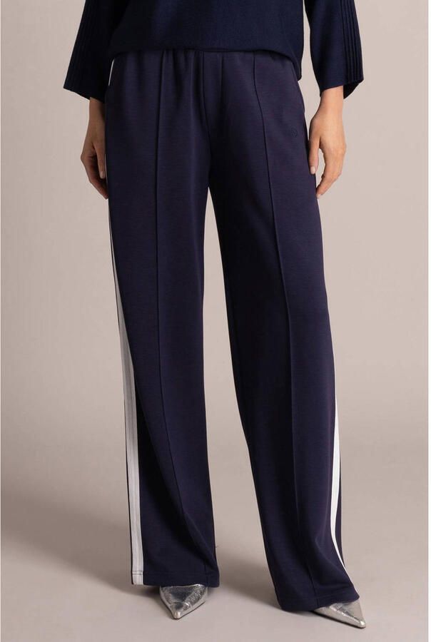 Yest loose fit broek donkerblauw