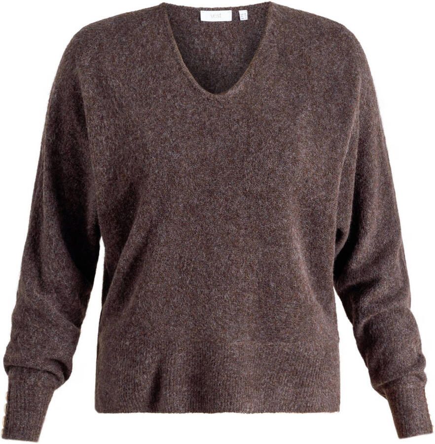 Yest pullover bruin - Foto 2