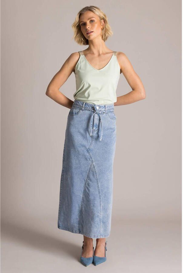 Yest spijkerrok medium blue denim - Foto 2