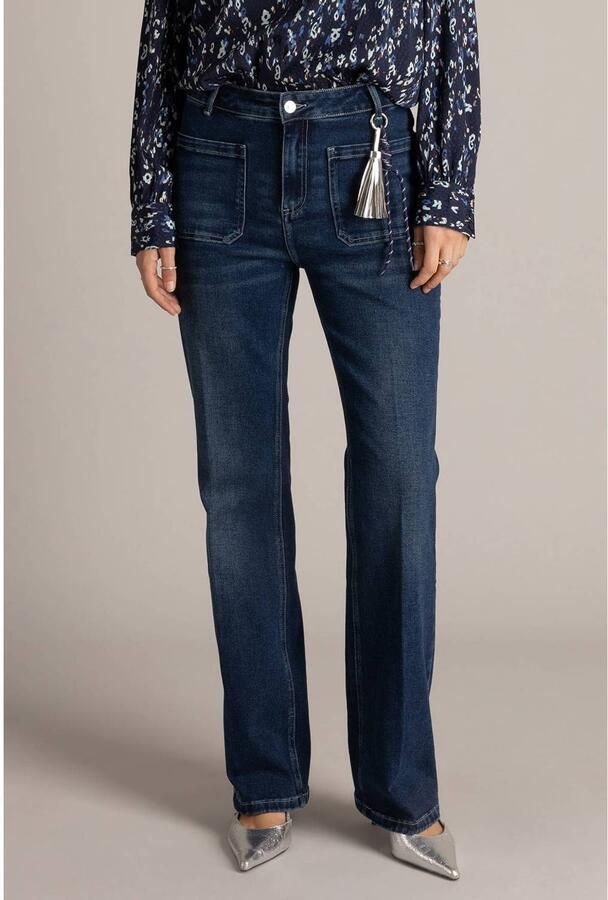 Yest straight leg jeans dark blue denim