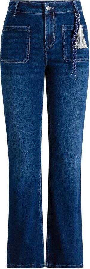 Yest straight leg jeans dark blue denim - Foto 3