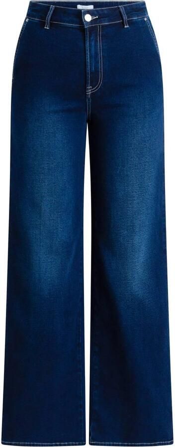 Yest straight leg jeans donkerblauw denim - Foto 2