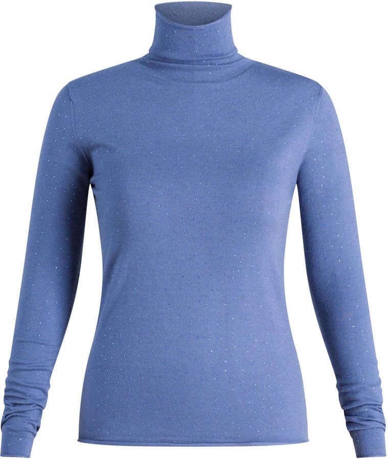 Yest top met strass-steentjes blauw - Foto 2